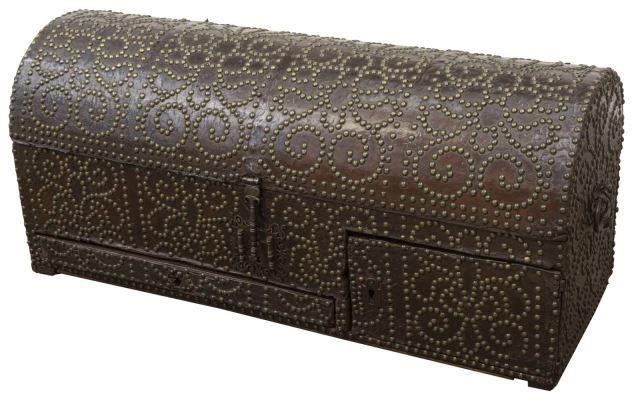 SPANISH BAROQUE LEATHER-CLAD DOME