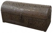 SPANISH BAROQUE LEATHER-CLAD D