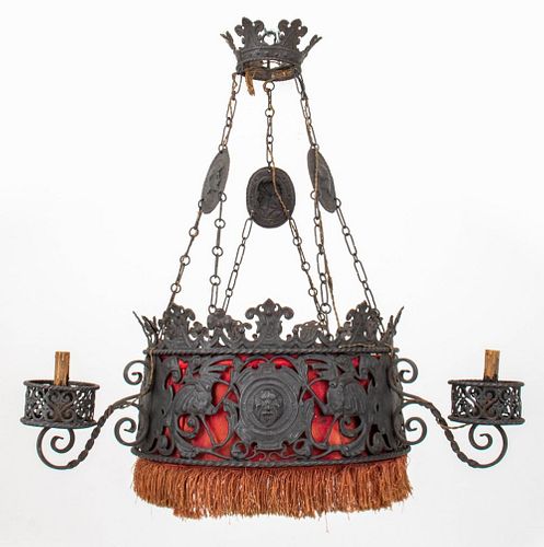 SPANISH BAROQUE REVIVAL 3-ARM