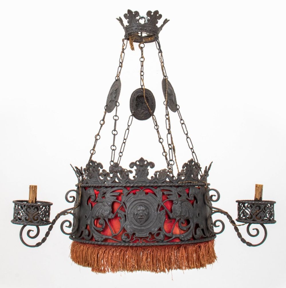 SPANISH BAROQUE REVIVAL 3-ARM