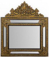 SPANISH BAROQUE STYLE BRASS BE
