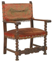 SPANISH BAROQUE STYLE CARVED &