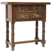 SPANISH BAROQUE STYLE CARVED S