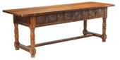 SPANISH BAROQUE STYLE CARVED T