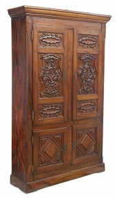 SPANISH BAROQUE STYLE CARVED W