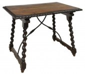 SPANISH BAROQUE STYLE CARVED W
