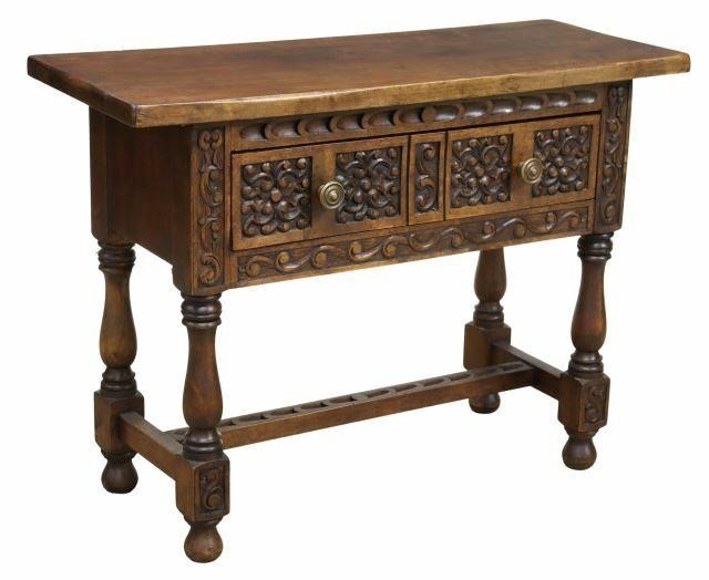 SPANISH BAROQUE STYLE CONSOLE