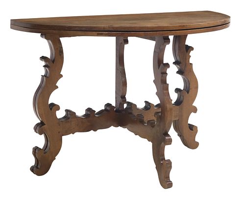 SPANISH BAROQUE STYLE DEMILUNE