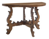 SPANISH BAROQUE STYLE DEMILUNE