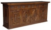SPANISH BAROQUE STYLE MAHOGANY
