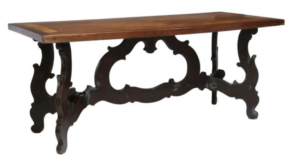 SPANISH BAROQUE STYLE MARQUETRY
