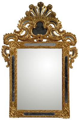 Spanish baroque style mirror,
