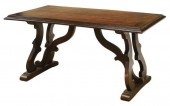 SPANISH BAROQUE STYLE OAK COFF