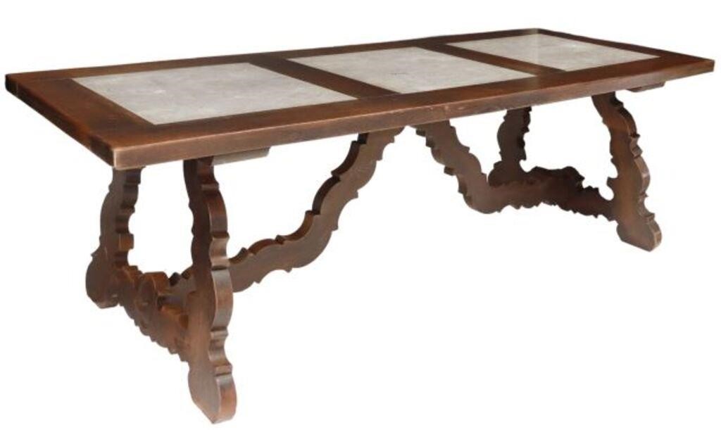 SPANISH BAROQUE STYLE OAK DINING
