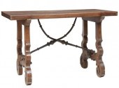 SPANISH BAROQUE STYLE OAK SING