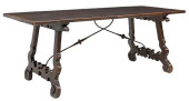 SPANISH BAROQUE STYLE OAK TRES