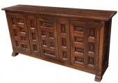 SPANISH BAROQUE STYLE PANELED