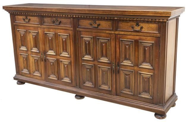 SPANISH BAROQUE STYLE PANELED