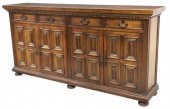SPANISH BAROQUE STYLE PANELED
