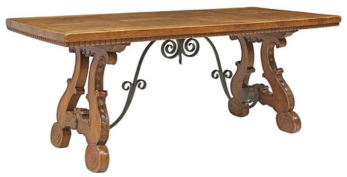 SPANISH BAROQUE STYLE PARQUET-TOP