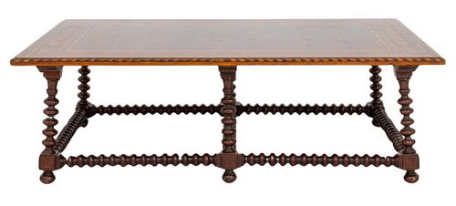 SPANISH BAROQUE STYLE PARQUETRY LOW