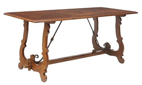 SPANISH BAROQUE STYLE PARQUETRY TOP