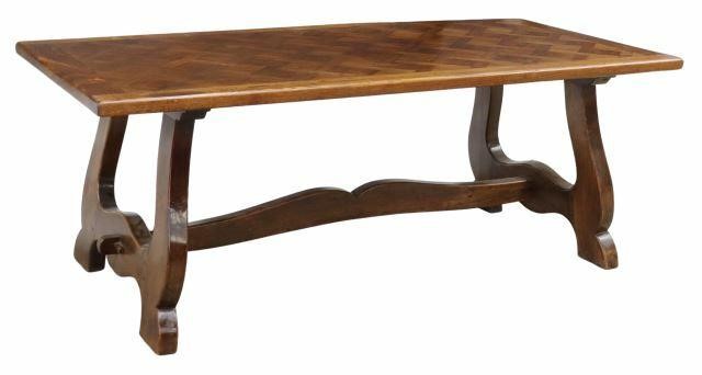 SPANISH BAROQUE STYLE PARQUETRY TOP