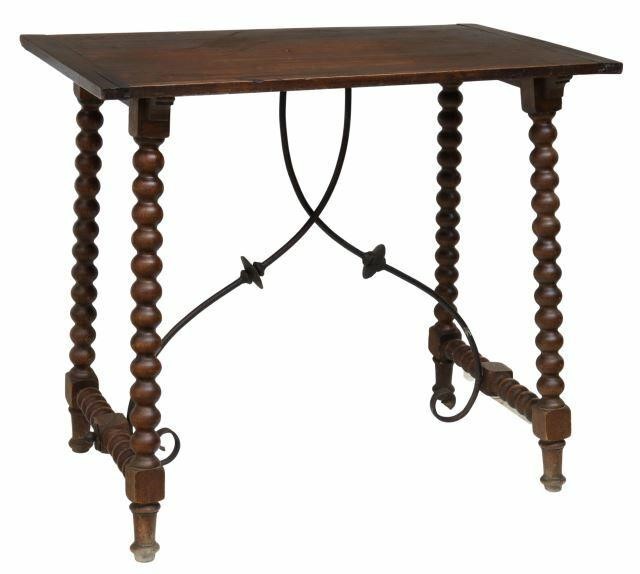 SPANISH BAROQUE STYLE TABLE ON