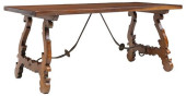 SPANISH BAROQUE STYLE TRESTLE-