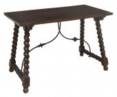 SPANISH BAROQUE STYLE TURNED &