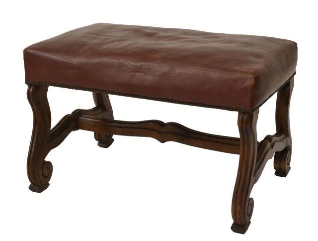 SPANISH BAROQUE STYLE UPHOLSTERED