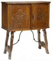 SPANISH BAROQUE STYLE WALNUT C