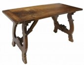 SPANISH BAROQUE STYLE WALNUT C