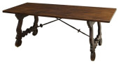 SPANISH BAROQUE STYLE WALNUT D