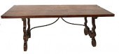 SPANISH BAROQUE STYLE WALNUT D