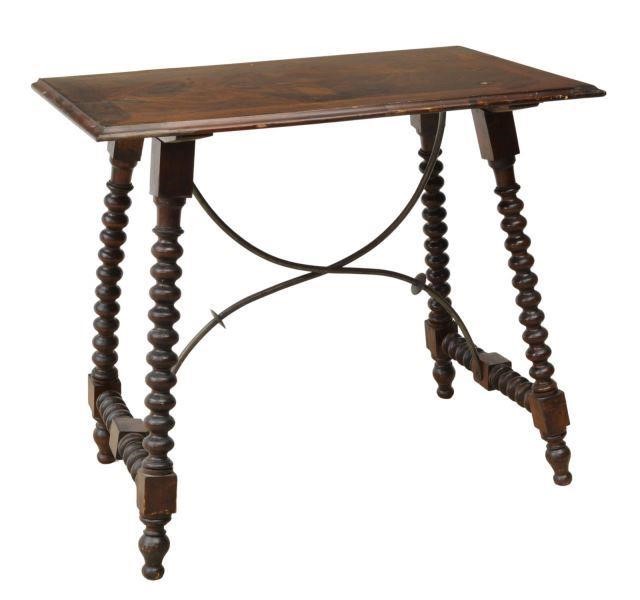 SPANISH BAROQUE STYLE WALNUT SIDE