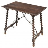 SPANISH BAROQUE STYLE WALNUT S