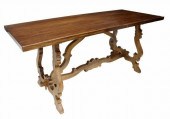 SPANISH BAROQUE STYLE WALNUT T
