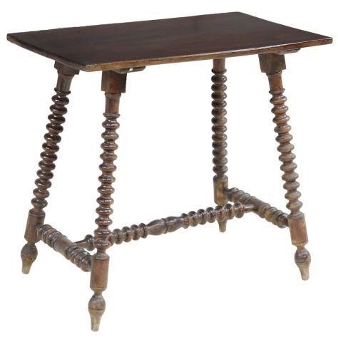 SPANISH BAROQUE STYLE WALNUT