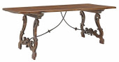 SPANISH BAROQUE STYLE WALNUT T