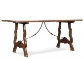 SPANISH BAROQUE STYLE WALNUT T