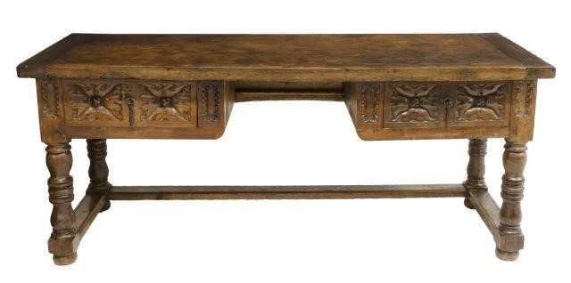 SPANISH BAROQUE STYLE WRITING DESK,