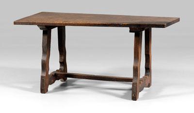 Spanish baroque trestle table,