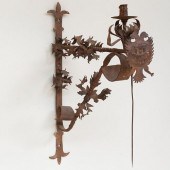 SPANISH BAROQUE WROUGHT-IRON A