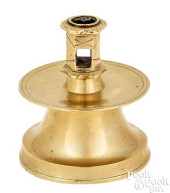 SPANISH BRASS CAPSTAN CANDLEST