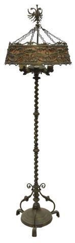 SPANISH BRONZE 6-LIGHT GRIFFIN