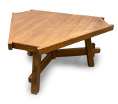 SPANISH BRUTALIST SOLID OAK DI