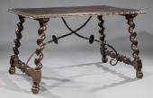 SPANISH CARVED, EBONIZED HARDW