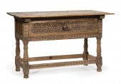 SPANISH CARVED FRUITWOOD REFEC
