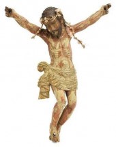 SPANISH CARVED RELIGIOUS CHRIS